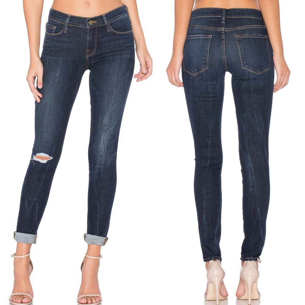 Frame Denim Le Skinny De Jeanne - Picture 2 of 8